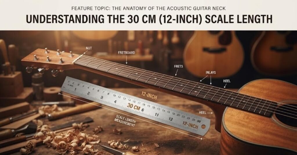 A Guitar Neck (Full Length from Nut to Body)