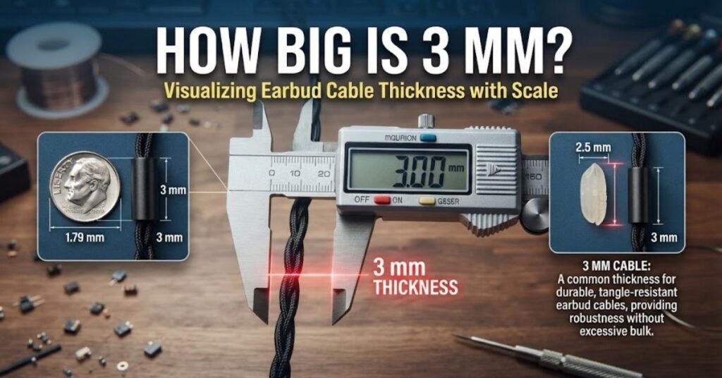 Earbud Cable Thickness