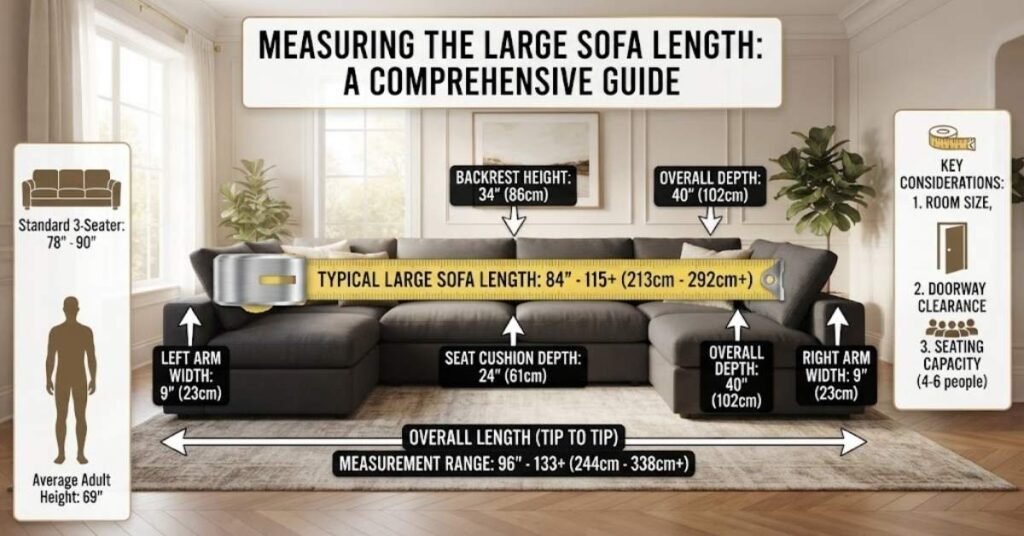  Large Sofa Length