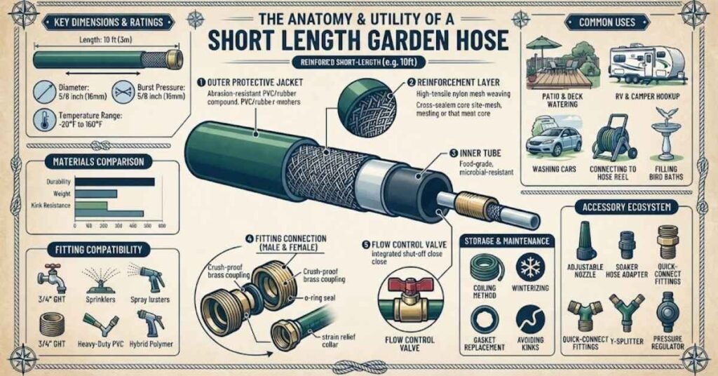 Garden Hose (Short Length)