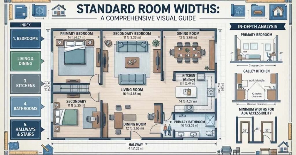 Standard Room Width