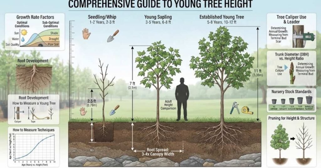 Young Tree Height