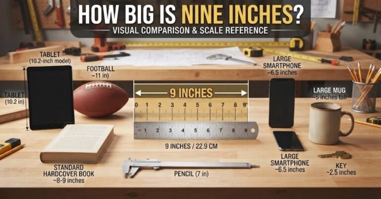 how big is nine inches