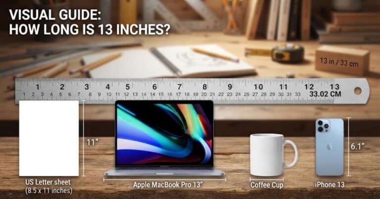 how long is 13 inches