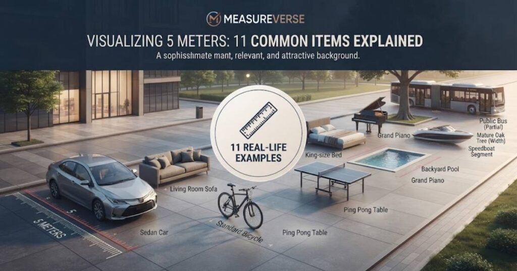 how long is 5 meters